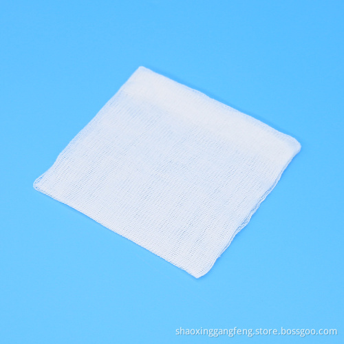 Tepi terlipat X-ray Medical Absorbent Cotton Gainwal SWAB